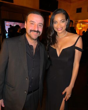 Rochelle Aytes Instagram - #Aboutlastnight Thank for the invite @hollywoodbeautyawards! 
What a beautiful event!
So nice seeing you @dandremichael!