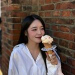 Roh Ji-sun Instagram - life is better with 🍦🍦🍦