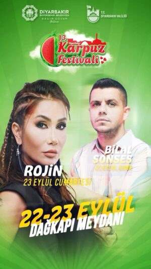 Rojin Instagram - Piştî 9 sala carekdin bı wre me gelleki kefxweşim u bı kelecanım 🌹🙏♥️♥️ heskriyenmin li heviya weme festivala Şebeşa Lı Amede 🌹🙏 tam 9 yıl once 25 eylul 2014 Karpuz  festıvalinde bırlıkte idik sizlerle bulusacagım için çok heyecanlı ve mutluyum 🌹🙏#karpuzfestivali #dıyarbekir #amed stran #klam #life musik #perform #rojin #bilalsonses #konser #
