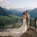 Roksana Janiszewska Instagram - Still can’t believe how beautiful our special day was ❤️ here’s a few more wedding photos with LOADS more to come yet! 😅 The second photo is of our juniper bonsai tree which we bought here in Switzerland for our tree planting ritual. This was such a lovely idea. We used soil from @villahonegg where we got married and symbolically planted and watered the tree together as part of our wedding ceremony. It’s a tree that symbolises our love and commitment. We will both look after the bonsai for decades to come and hopefully pass it down for generations. 🌲 photo by @anaketephoto