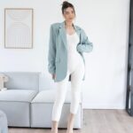 Roksana Janiszewska Instagram - New PLT spring clothing haul was hitting different 👌🏻 loving these light pastels for spring 2023! What are some fashion trends you guys are enjoying lately?