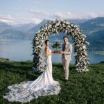 Roksana Janiszewska Instagram - Still can’t believe how beautiful our special day was ❤️ here’s a few more wedding photos with LOADS more to come yet! 😅 The second photo is of our juniper bonsai tree which we bought here in Switzerland for our tree planting ritual. This was such a lovely idea. We used soil from @villahonegg where we got married and symbolically planted and watered the tree together as part of our wedding ceremony. It’s a tree that symbolises our love and commitment. We will both look after the bonsai for decades to come and hopefully pass it down for generations. 🌲 photo by @anaketephoto