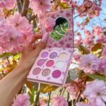 Roksana Janiszewska Instagram - If you’re obsessed with pink you will love the Roxi x @makeuprevolution Cherry Blossom Collection 🌸 swipe across to see the swatches 😍 #makeup #makeuprevolution #revolutionxroxi