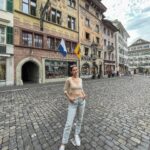 Roksana Janiszewska Instagram - The dreamiest place in the world, Switzerland. 🇨🇭🐮🏔️ Here’s a dump of our first few days here before we get MARRIED! Eeeeek 💒👰🏻‍♀️💍