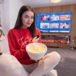 Roksana Janiszewska Instagram – #ad My Christmas break is sorted! 🎄Popcorn, hot chocolate and @itvxofficial ! The new streaming service is completely free and has so many new shows and movies! Go check it out! #itvxofficial #itvx