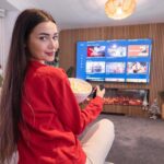Roksana Janiszewska Instagram – #ad My Christmas break is sorted! 🎄Popcorn, hot chocolate and @itvxofficial ! The new streaming service is completely free and has so many new shows and movies! Go check it out! #itvxofficial #itvx