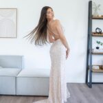 Roksana Janiszewska Instagram - Just posted a new video on my YouTube channel! It’s a Prom Dress try on haul! I’m obsessed with this one and never want to take it off 😍 @asos
