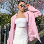Roksana Janiszewska Instagram - Am I a @zara girl now? 😅🤔🌸 I just posted a new video on my a YouTube channel! It’s the full Spring Zara clothing try on haul! There’s so many cute things in store right now! 😍🎀