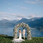 Roksana Janiszewska Instagram - Still can’t believe how beautiful our special day was ❤️ here’s a few more wedding photos with LOADS more to come yet! 😅 The second photo is of our juniper bonsai tree which we bought here in Switzerland for our tree planting ritual. This was such a lovely idea. We used soil from @villahonegg where we got married and symbolically planted and watered the tree together as part of our wedding ceremony. It’s a tree that symbolises our love and commitment. We will both look after the bonsai for decades to come and hopefully pass it down for generations. 🌲 photo by @anaketephoto