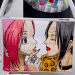 Roksana Janiszewska Instagram - CUSTOM ANIME BAGS GIVEAWAY! 🥰 Its my 10th Year Anniversary on Youtube! 🎉🎊 As a thank you for all the support over the years I decided to hand paint on 3 bags.. video is up on my channel so go enter! There is also a Death Note and Demon Slayer bag! #anime #custom #nana #deathnote #demonslayer #nanaosaki #nanaanime #nanaandhachi