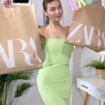 Roksana Janiszewska Instagram - ZARA Spring Haul! Full YouTube video coming on Wednesday! ☺️🎥 @zara #zara #spring #fashion #clothinghaul #reels