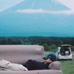 Ron Monroe Instagram - 富士山下 #キャンプ