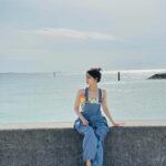 Ron Monroe Instagram - OKINAWA🏝️ #沖縄 ネックネス @starjewelry_press オーバーオール @nikoand_official メガネ&サングラス @zoff_eyewear