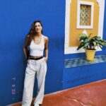 Rona-Lee Shim'on Instagram - J’arrivé au Jardin Majorelle💙