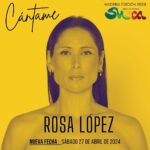 Rosa López Instagram - Nos vemos el 27 de Abril de Sueca (Valencia) @ajuntamentdesueca ❤️❤️❤️❤️ Tengo el honor de ser la madrina de esta edición de Cántame 2024🤩 @cantameconcurso Os espero por allí con sorpresitas❤️