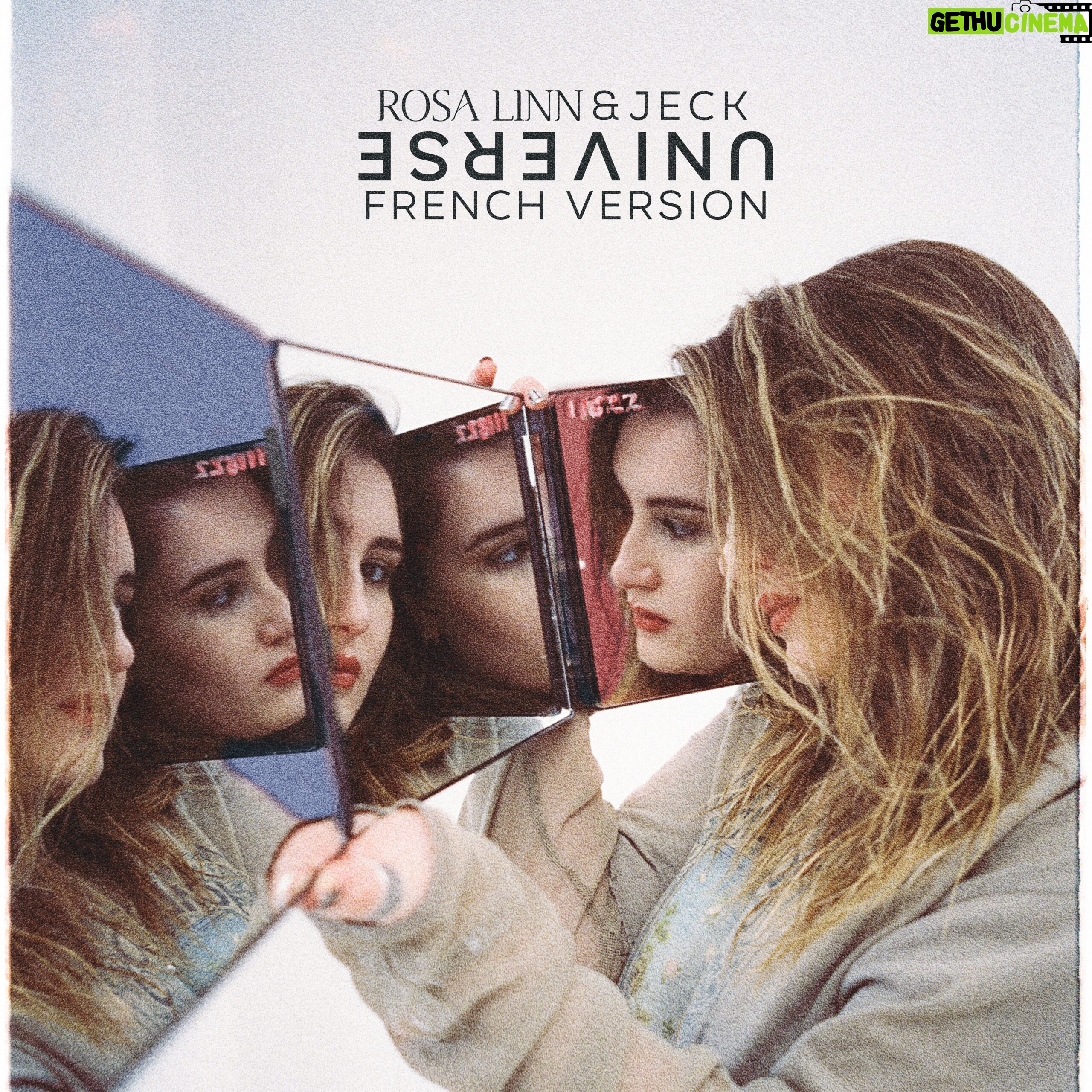 Rosa Linn Instagram - “Universe” French version with @moicestjeck is OUT NOW!!!