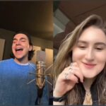 Rosa Linn Instagram - Il s’agit d’un concours. Dites-moi ce que vous pensez de ce potentiel duo? Bravo @rosalinnmusic pour ton incroyable talent et cette magnifique chanson. J’ai eu beaucoup de plaisir à faire cette traduction en français de Universe. #duetwithme #duet #openversechallenge #universe #rosalinn