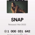 Rosa Linn Instagram - THANK YOU FOR MY FIRST BILLION 🤍🤍🤍 Life is insane!!!!