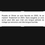 Rosalie Vaillancourt Instagram - Il a dit oui!!!! Olivier est maintenant pogné avec moiiii. Mon papa nous a marié. Le dernier message était dans son discours. Je suis chanceuse d’avoir des hommes aussi intelligents et intentionnés dans ma vie. Photographe @drowster Mannequin: @oliauger