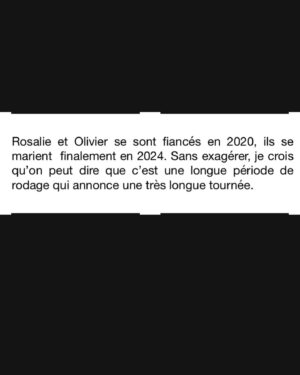 Rosalie Vaillancourt Instagram - Il a dit oui!!!! Olivier est maintenant pogné avec moiiii.
Mon papa nous a marié. Le dernier message était dans son discours. Je suis chanceuse d’avoir des hommes aussi intelligents et intentionnés dans ma vie.
Photographe @drowster 
Mannequin: @oliauger