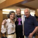 Rosamaria Murtinho Instagram - Com Vereza e o cenógrafo José Dias no Teatro Fashion Mall na estreia da excelente peça Lotte Zweig , não perca.Vereza dirige interpreta e escreve o texto. Imperdível !!!