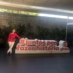 Rosamaria Murtinho Instagram - Na portaria dos estúdios da GLOBO