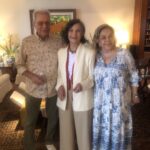 Rosamaria Murtinho Instagram - Com Márcio Braga e Regina Rique