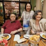 Rosamaria Murtinho Instagram - Com Maurão e Helena Maria que fazia aniversário, almoçando na Casa Julieta de Serpa