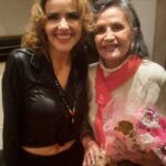 Rosamaria Murtinho Instagram - SER ARTISTA COM A BRILHANTE LEONA CAVALLI , no Teatro dos Quatro