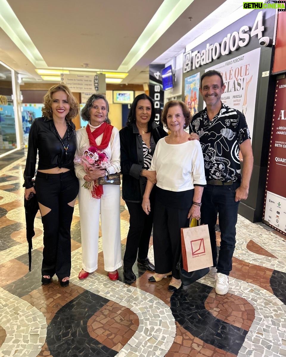 Rosamaria Murtinho Instagram - Peça SER ARTISTA,a brilhante Leona Cavalli,Rosamaria Murtinho,Maria Luiza de Mendonça,Anne Beatrice,Rodrigo Mendonça