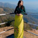 Rosangpuii Ralte Instagram - Puan : @zamzo_handloom 🥰 Top : @abbacy_official 🥰