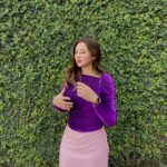 Rosangpuii Ralte Instagram - Wearing @abbacy_official 💜💜 #sunday #top #purplehearts #blessed