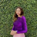 Rosangpuii Ralte Instagram - Wearing @abbacy_official 💜💜 #sunday #top #purplehearts #blessed