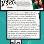 Rosanne Mulholland Instagram – Estamos no @elaoglobo ✨️
Obrigada @joanadale pelo carinho com o projeto!
A Grande Beleza é formado por um time incrível de mulheres:
@angelahfabri @_bellelopes @makegonzovivi @camilagonzo @sarahsouzaprod @aireslua , além de @deinha.neves e @romulholland
Estamos muito felizes com esse início tão bem recebido!
Obrigada a todas e todos que nos acompanham!
Nossos 2 primeiros episódios já estão disponíveis online. Para assistir é só acessar nosso link na bio.
#PraTodosVerem possui texto alternativo