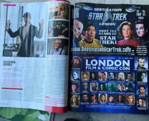 Rose Reynolds Instagram - Been reading @empiremagazine for 15 years, odd. Beaming! To be opposite my beloved @succession . 
.
.See you on the 21st! #londoncomiccon