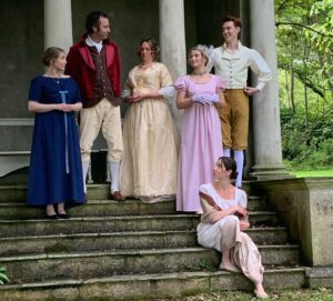 Rose Reynolds Instagram - Need a new #Bridgerton fix?
Meet the Howards.
#Sensibility coming soon! @hahumah_ @thebenkernow @carolineedwardspromakeupartist #shortfilm #periodcomedy #perioddrama #southwestfilmmakers