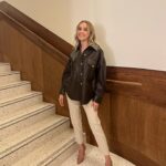 Rose Ayling-Ellis Instagram - This morning, I put a coat on, and this afternoon, I'm sweating. Last week I wore a summer dress, in the afternoon I'm soaked in the rain. I love this looks! Perfect for this confusing season time. Stay safe everyone. ☀️☔🍃