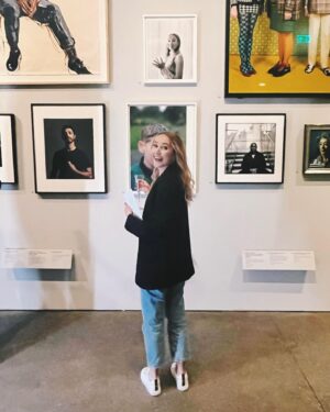 Rose Ayling-Ellis Instagram - This evening was a real pinch-me moment because a photo of me is displayed at The National Portrait Gallery in the 'History Makers Now' selection. A 16-year-old me studying Art and visiting all these galleries would not believe my face would one day be on the gallery wall. I admit, I did tear up thinking how far I have come. It is a special moment tonight. ✨

Thank you @nationalportraitgallery for choosing me. I am deeply honoured and very moved.