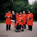 Rose Ayling-Ellis Instagram - I am so excited to reveal that I will be in @britishvogue for their December issue as a part of a portfolio-themed 'Tradition & Revolution’. This is a real pinch me moments ❤️ Dress: @maisonvalentino Shoes: @le.monde.beryl Earrings: @tasaki_intl