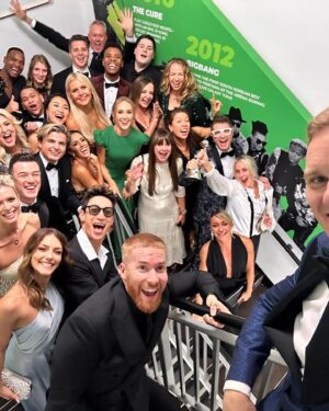 Rose Ayling-Ellis Instagram - From attending @officialntas last year to going this year made me realise a lots have happened in the last 12 months. Forever grateful for @bbceastenders and @bbcstrictly 💕💕

But I have to say the love and the support I got from my fans, as well as the new friends I made along the way, have been so special and I appreciate every single one of you, I promise. 

Cheesy post done! By the way, meeting these England footballer and @realbrianconley putting on a show was the hightlight of my night! 🤩 Now I better tell you where I got my looks from…

Makeup- @jazcrush.artistry 
Hair- @rickyandthe64 
Dress- @delavaliofficial 
Bracelet- @kirstielemarque 
Earrings- @loelandco 
Heels- @dune_london 
Smile- @dr_richard__ 
Stylist- @sineadmckeefry @hebefox @gracelanestudio