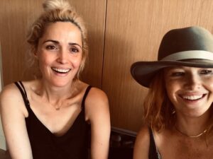 Rose Byrne Instagram - bestie 🥂