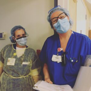 Rose Byrne Instagram - thinking of my friend Helen O’Keeffe today who is a nurse in the labor and delivery ward at Mount Sinai Hospital in New York City. Helen assisted delivering my two children. She and her incredible colleagues put their lives at risk every day delivering babies to mothers that are now showing to be positive for Covid-19. Helen is also a childbirth educator with a fantastic organization Fledgling Families that helps families prepare for their newborns which is now operating remotely. She and her team are on the front line dealing with some of the most vulnerable - pregnant women and newborns. with these new restrictions in place with visitations their roles are even more crucial as they are the family and the friends. My hats is off and my applause is loud for these incredible workers and all the workers still showing up and keeping everyone safe in this unprecedented time 🙌🏼 thank you 🙏🏼 @mountsinainyc 
@hokeef1999 
FledglingFamilies.com