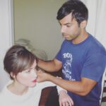 Rose Byrne Instagram – 🖤happy birthday HB 🖤 thank you for always bringing the sunshine🖤 @harryjoshhair @harryjoshprotools 🖤