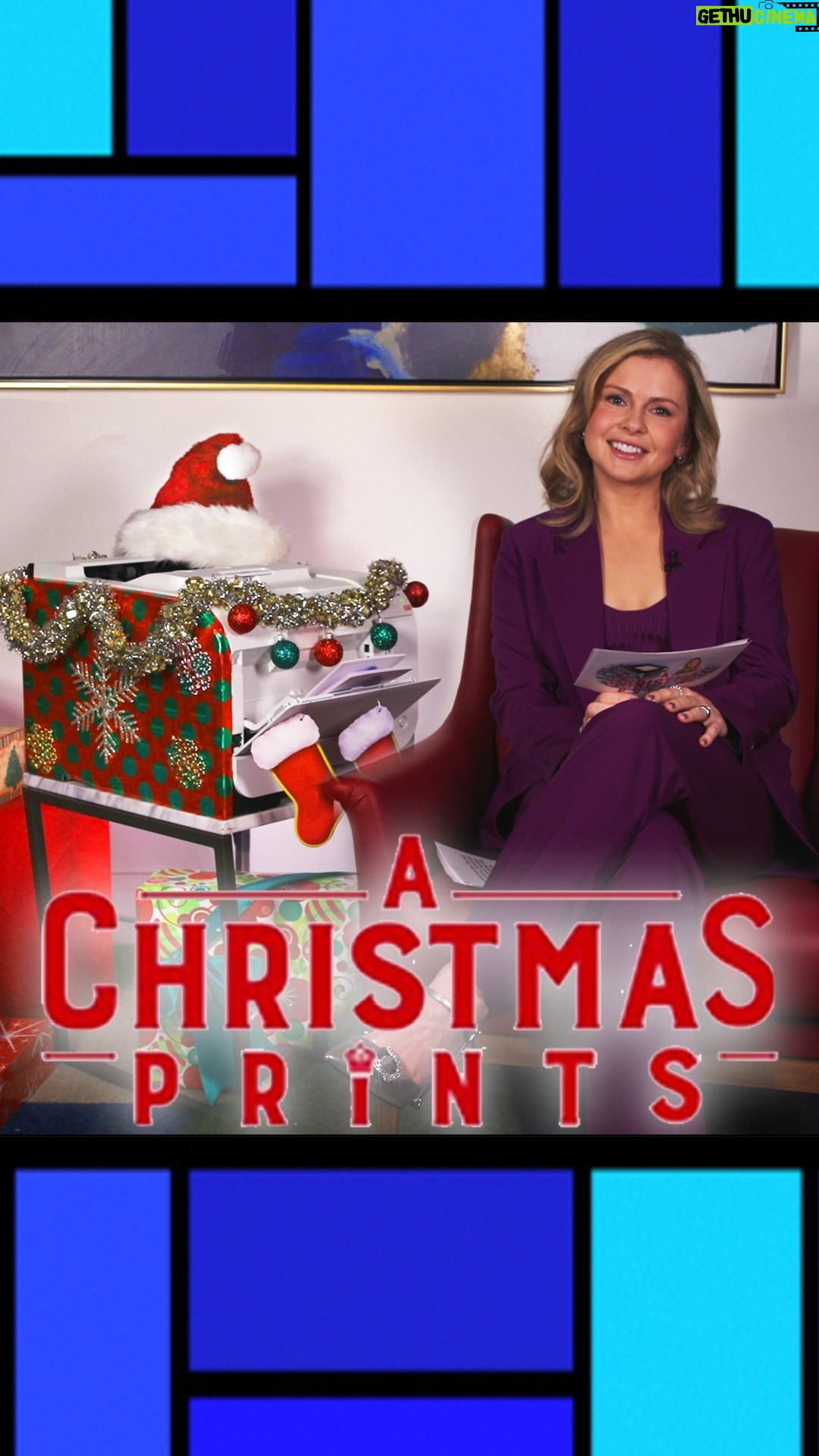 Rose McIver Instagram - @imrosemciver, star of @ghostscbs lends her expertise to a holiday-themed challenge we’re calling, “A Christmas Prints.” Stick around for the #Ghostsmas holiday special airing tonight at 8/7c on @cbstv and streaming on @paramountplus!