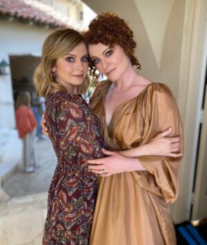Rose McIver Instagram - Just a couple of Woodstone Gals 💕