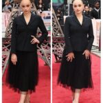 Rose Williams Instagram - what a treat to celebrate @mrsharrismovie last night 👗✨🇬🇧🇫🇷 I’ll be forever grateful for being a little part of this heartfelt ode to dreamers 🎥✨ @director_anthonyfabian 💐 thank you @dior @chercoulter @neilyoungbeauty @bjornkrischker ♥️