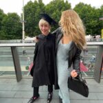 Rose Williams Instagram - my little sis graduated with a 1st in fine art and I’m very proud♥️ completed it mate