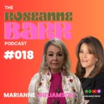 Roseanne Barr Instagram - Democratic presidential candidate @mariannewilliamson joins the podcast to discuss what it's like to run for president against corrupt politicians who are in bed with the corporate conglomerate media and the military-industrial complex. Although we differ on politics, Marianne and I paint a picture that is so sorely missed in today's political debate arena- sanity, self-reflection and honesty.  Listen on your favorite podcast platform or watch on YouTube & rumble!
