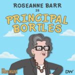 Roseanne Barr Instagram - @officialroseannebarr is Principal Bortles - a hands-off bureaucrat counting the days to retirement who has no time for anyone’s crap. Watch “Mr. Birchum” featuring Roseanne Barr and the rest of the star-studded cast, premiering May 12th at 9/8c on DailyWire !