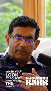 Roseanne Barr Instagram - This week’s podcast with Dinesh D’Souza was eye opening to say the least- check it out- and also please watch the film Police State! Even the most head in the sand libtard won’t be able to deny what’s happening any longer. The Truth is how we win! #policestate